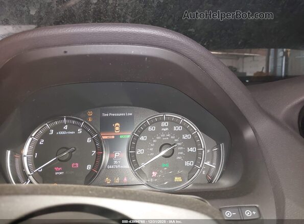 19UUB2F3XLA006106 2020 ACURA TLX Black Vista de los asientos traseros