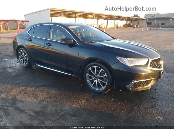 19UUB2F55JA008523 2018 ACURA TLX Черный Передняя правая четверть