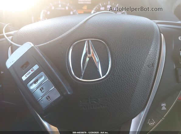 19UUB2F55JA008523 2018 ACURA TLX Черный Вид панели приборов