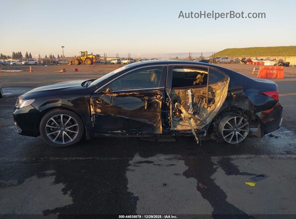 19UUB2F55JA008523 2018 ACURA TLX Черный Панорамный вид салона 360°