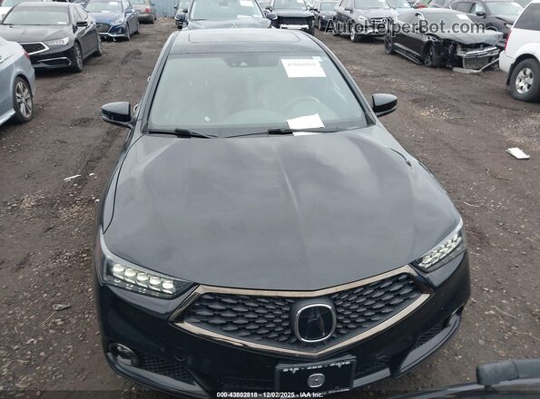 19UUB2F6XJA013449 2018 ACURA TLX Черный Вид щитка приборов