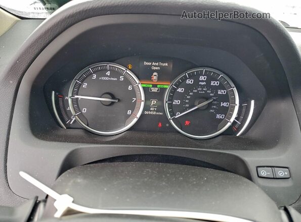 19UUB3F4XLA003219 2020 ACURA TLX Белый Вид щитка приборов
