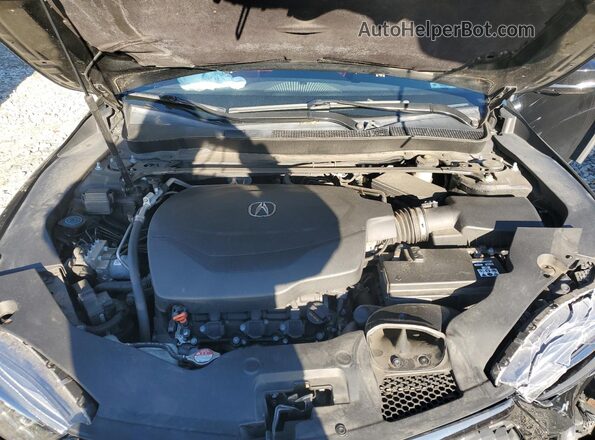 19UUB3F62KA004039 2019 ACURA TLX Черный Вид задней части салона