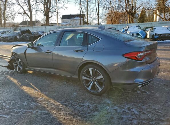 19UUB5F48SA000331 2025 ACURA TLX Gray Trasero izquierdo
