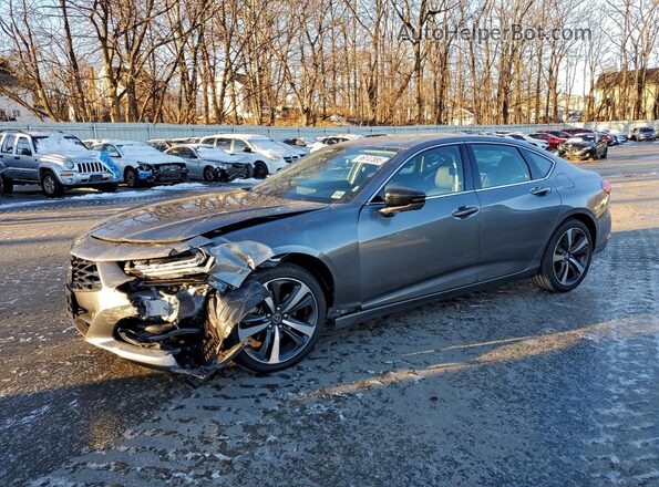 19UUB5F48SA000331 2025 ACURA TLX Gray Vista tres cuartos delantera izquierda