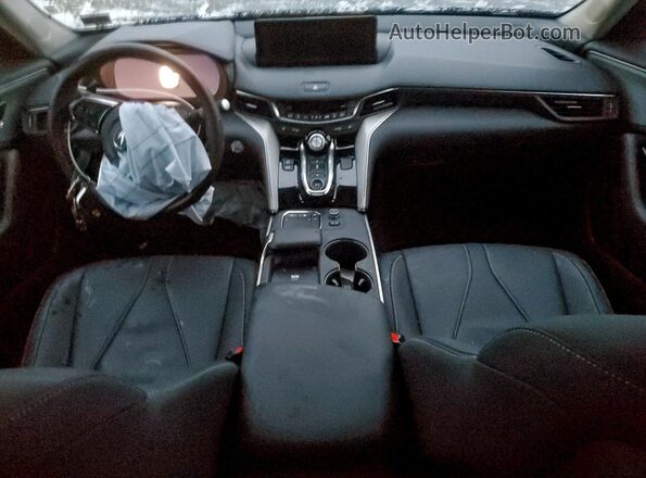 19UUB5F48SA000331 2025 ACURA TLX Gray Vista del salpicadero