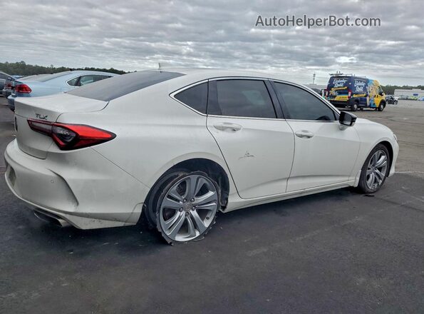 19UUB5F4XNA004529 2022 ACURA TLX White Հետևի աջ