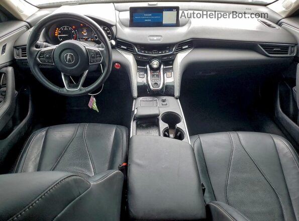 19UUB5F4XNA004529 2022 ACURA TLX White Առջևի վահանակի տեսք