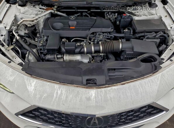 19UUB5F4XNA004529 2022 ACURA TLX White Սալոնի հետևի տեսք