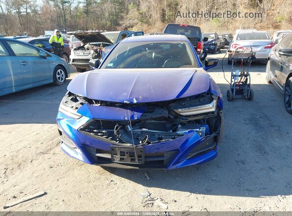 19UUB6F53MA003817 2021 ACURA TLX Синий Вид задней части салона