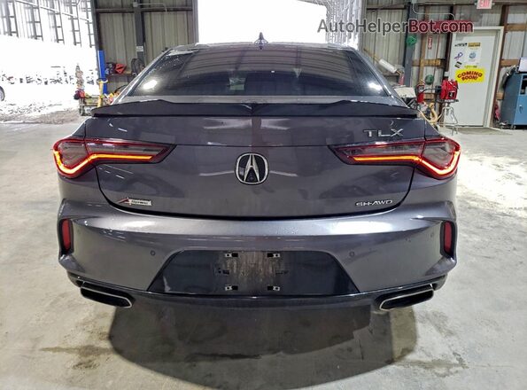 19UUB6F53MA011741 2021 ACURA TLX Серый Вид сзади