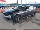 2017 Honda Civic Touring Серый vin: 19XFC1F94HE012412