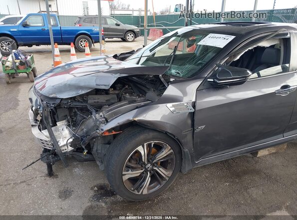 19XFC1F94HE012412 2017 HONDA CIVIC Серый Вид спереди
