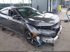 2017 Honda Civic Touring Серый vin: 19XFC1F94HE012412