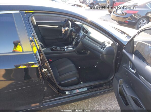 19XFC2F67KE044936 2019 HONDA CIVIC Black Widok wnętrza z przodu