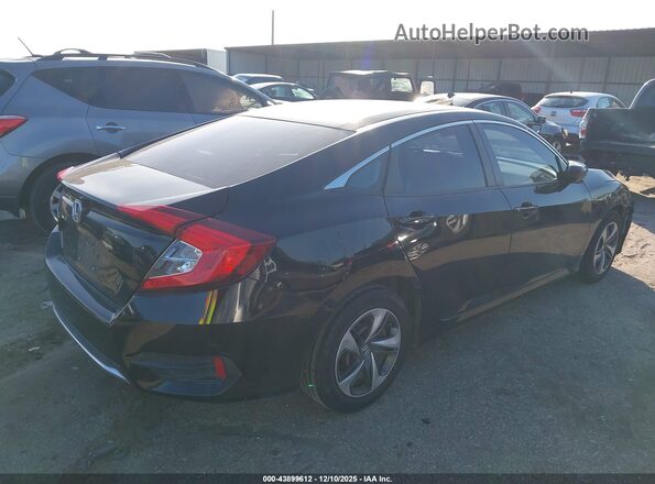 19XFC2F67KE044936 2019 HONDA CIVIC Black Tył prawy