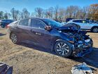 2018 Honda Civic Ex Gray vin: 19XFC2F77JE021163