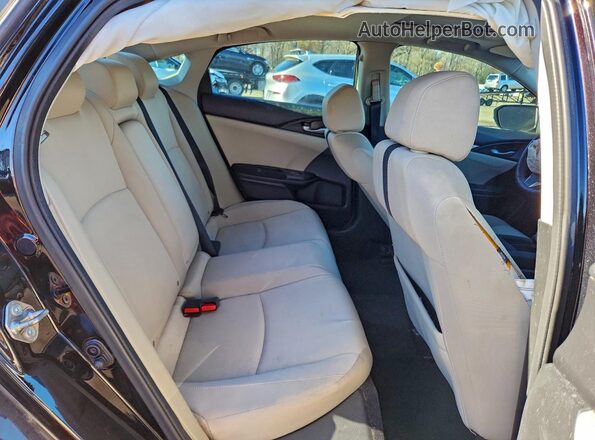 19XFC2F77JE021163 2018 HONDA CIVIC Gray Widok wnętrza z tyłu