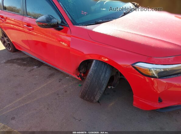 19XFL2H83SE014797 2025 HONDA CIVIC SEDAN Красный Вид спереди