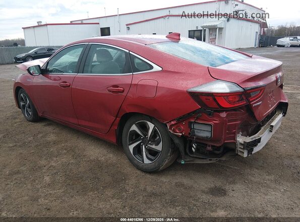 19XZE4F50NE006561 2022 HONDA INSIGHT Красный Задняя левая четверть