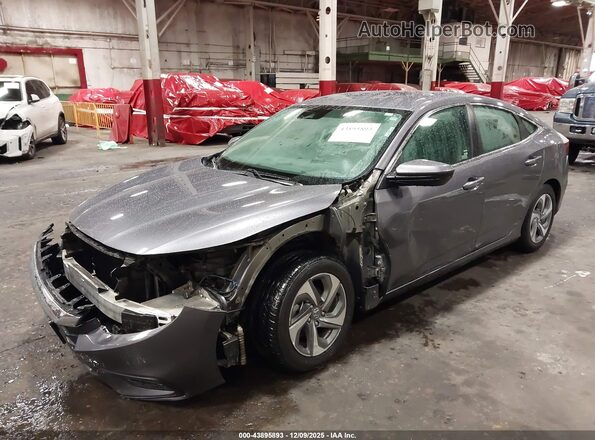 19XZE4F59LE014185 2020 HONDA INSIGHT Серый Вид спереди
