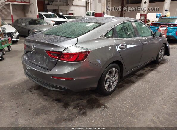 19XZE4F59LE014185 2020 HONDA INSIGHT Серый Задняя правая четверть