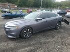 2021 Honda Insight Ex Gray vin: 19XZE4F59ME010476