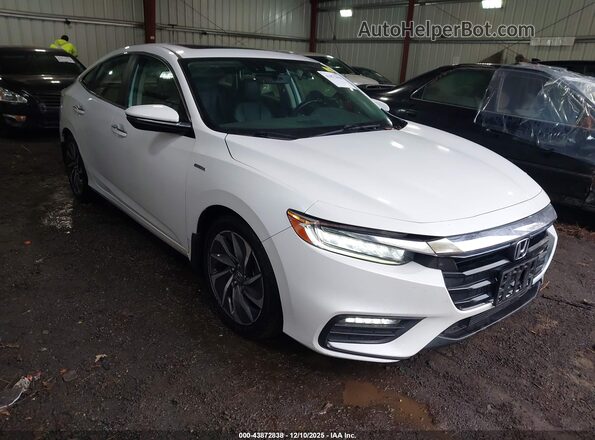 19XZE4F96ME006369 2021 HONDA INSIGHT Белый Передняя правая четверть