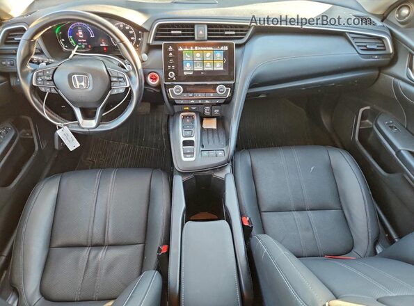 19XZE4F97ME006008 2021 HONDA INSIGHT Белый Вид панели приборов