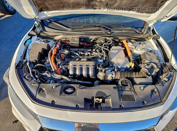 19XZE4F97ME006008 2021 HONDA INSIGHT Белый Вид задней части салона