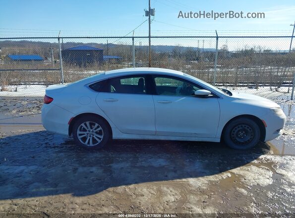 1C3CCCAB0GN112269 2016 CHRYSLER 200 Белый Панорамный вид салона 360°