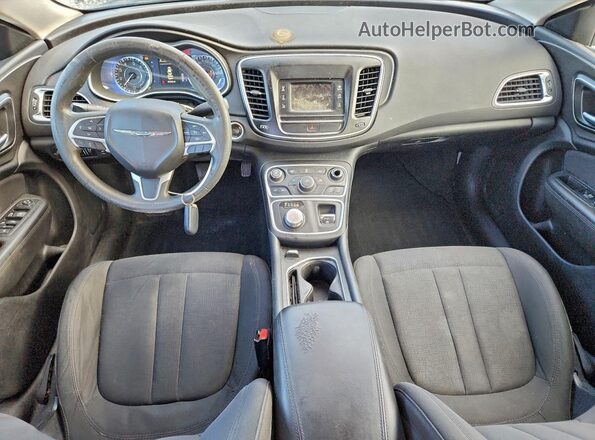 1C3CCCAB1GN163909 2016 CHRYSLER 200 Серый Вид панели приборов