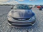 2016 Chrysler 200 Limited Серый vin: 1C3CCCAB1GN163909