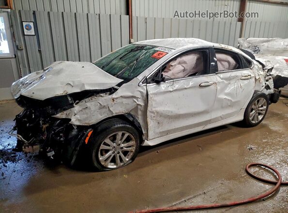 1C3CCCAB8GN113315 2016 CHRYSLER 200 Белый Передняя левая четверть