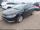 2017 Chrysler 200 Limited Platinum Черный vin: 1C3CCCABXHN500756