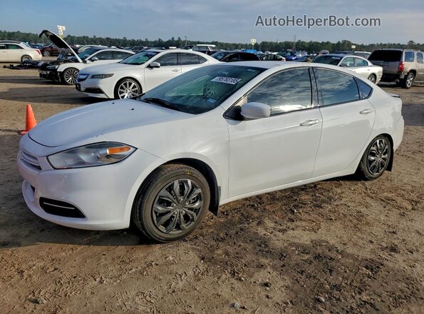 1C3CDFAA8GD644218 2016 DODGE DART White Front left