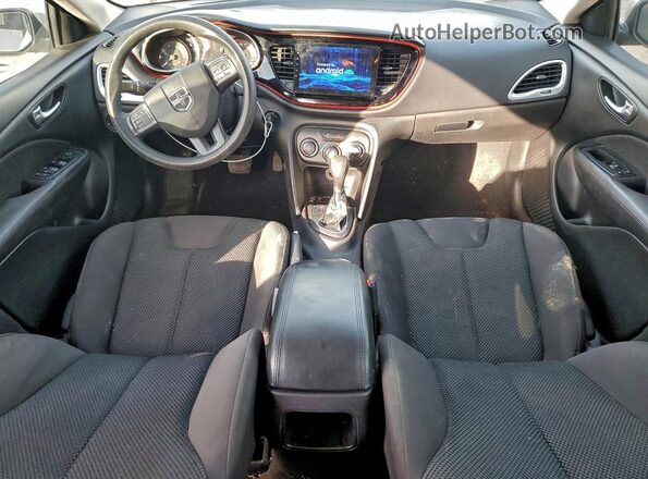 1C3CDFAA8GD644218 2016 DODGE DART White Dashboard view