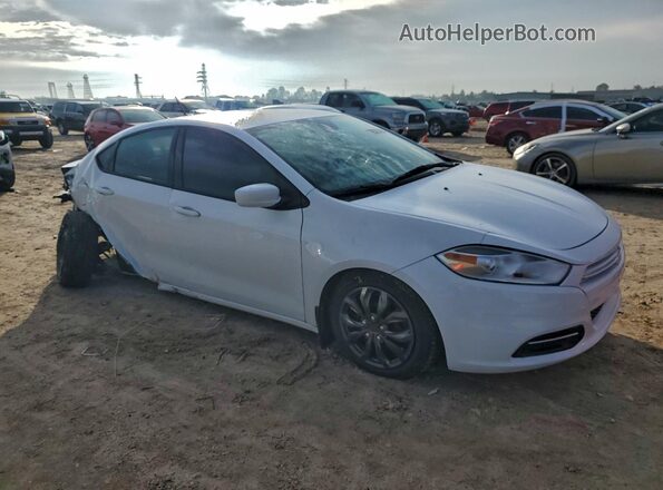 1C3CDFAA8GD644218 2016 DODGE DART White Front right