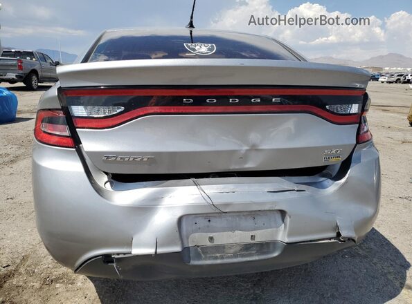 1C3CDFBA6GD629554 2016 DODGE DART Silver უკანა ხედი