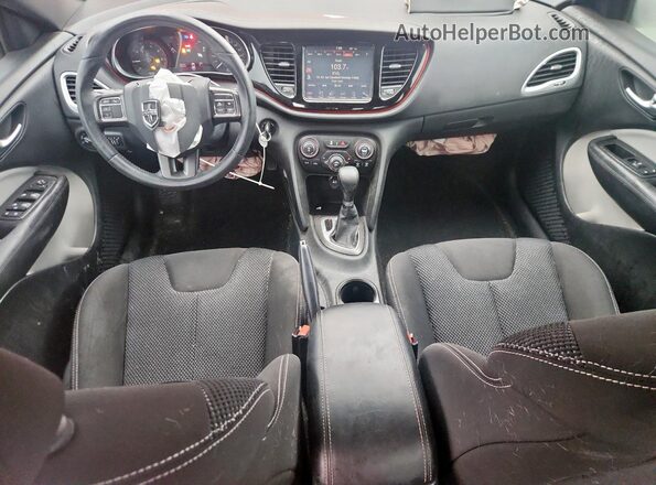 1C3CDFBB8GD539556 2016 DODGE DART Red Dashboard view