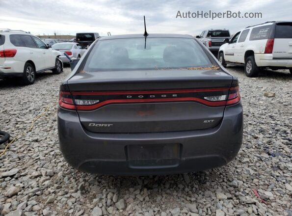 1C3CDFBB9GD635244 2016 DODGE DART Gray Rear view
