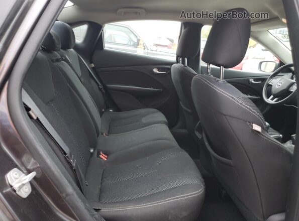 1C3CDFBB9GD635244 2016 DODGE DART Gray Rear seats view