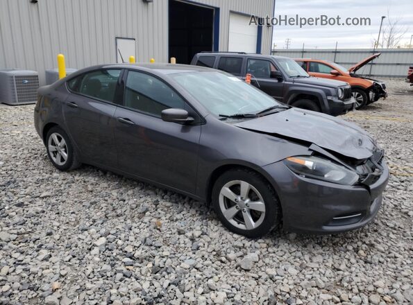 1C3CDFBB9GD635244 2016 DODGE DART Gray Front right