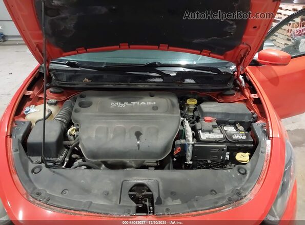 1C3CDFEB6GD624794 2016 DODGE DART Orange Vista trasera