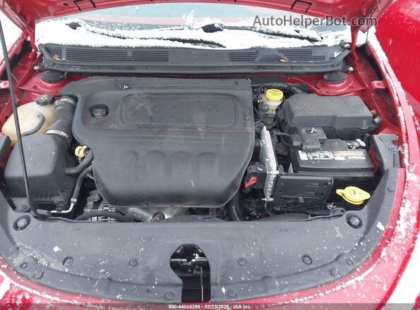 1C3CDFFA4GD816169 2016 DODGE DART Red Вид ззаду