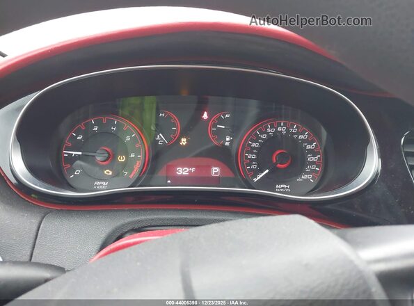 1C3CDFFA4GD816169 2016 DODGE DART Red Вид задніх сидінь