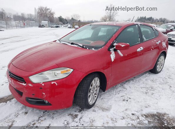 1C3CDFFA4GD816169 2016 DODGE DART Red Передня ліва чверть