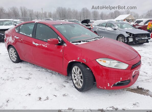 1C3CDFFA4GD816169 2016 DODGE DART Red Передня права чверть