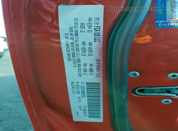 1C3CDFGBXGD823537 2016 DODGE DART Красный Вид подкапотного пространства