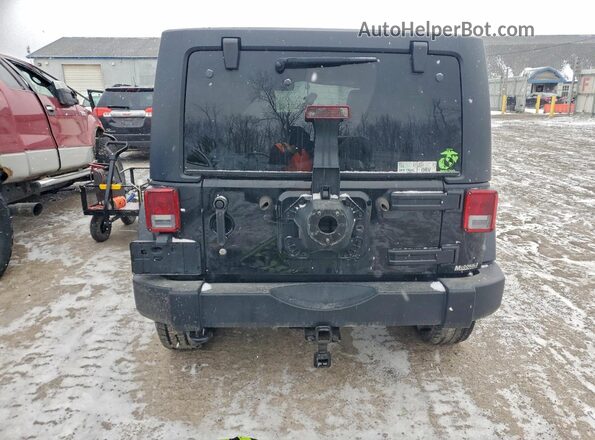 1C4BJWDG3GL265505 2016 JEEP WRANGLER Black Вид ззаду